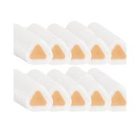 Lot de 100 patchs adhésifs en gel hydrocolloïde pour soulager la douleur au niveau des pieds (triangle A06)