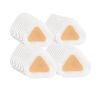 Lot de 100 patchs adhésifs en gel hydrocolloïde pour soulager la douleur au niveau des pieds (triangle A04)