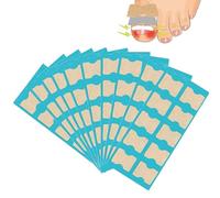 Lot de 100 patchs correcteurs d'ongles incarnés, bandes correctrices pour ongles incarnés, patchs correcteurs respirants sans colle, pour soulager la douleur et corriger