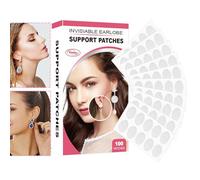 Lot de 100 patchs transparents pour boucles d'oreilles étanches et invisibles pour le lobe de l'oreille, 200pcs, Voir description, Voir description
