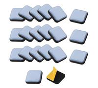 Lot de 100 patins carrés autocollants magiques pour meubles de sol, chaise, canapé, base de meubles, table Protec pour tapis et sols en bois dur