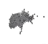 Lot de 100 perles à trou de ferrite 3 anneaux de filtre anti-noyau de 5 x 3 5 mm conçus pour réduire le bruit à haute fréquence et les interférences électrostatiques (3,5 x 3 x 1,5 mm)