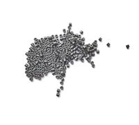 Lot de 100 perles de ferrite creuses 3 anneaux filtrants 5 x 3 5 mm pour atténuer le bruit dans les appareils électroniques tels que les onduleurs et les appareils ménagers (3,5 x 5 x 1,5 mm)