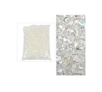 Lot de 100 perles Pony rondes et plates de 14 mm pour loisirs créatifs, fabrication de bijoux (7)