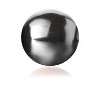 Lot de 100 perles rondes en pierre naturelle de 10 mm avec trou pour fabrication de colliers, bracelets, boucles d'oreilles avec cordon extensible en cristal (hématite)