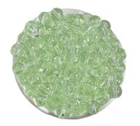 Lot de 100 perles rondes transparentes colorées de 8 mm pour loisirs créatifs, bijoux, colliers, bracelets, accessoires