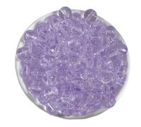 Lot de 100 perles rondes transparentes colorées de 8 mm pour loisirs créatifs, bijoux, colliers, bracelets, accessoires en cristal