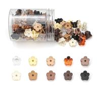 Lot de 100 petites pinces à cheveux en forme de fleur pour bébé, pinces à cheveux mignonnes pour femmes, filles, enfants, adolescents, colorées