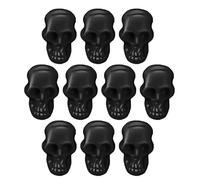 Lot de 100 petites têtes de mort pour Halloween, crâne miniatures, petites têtes de mort, accessoires réalistes, petit modèle de tête de mort, crâne squelette d'Halloween, jeu d'astuces