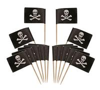Lot de 100 petits bâtonnets pour cupcakes, cure-dents, drapeaux de fête, cocktail, nourriture, gâteaux, pics à cocktail, pics en vrac pour boissons, amuse-bouches, mariage, fête prénatale