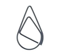 Lot de 100 petits marque-pages créatifs en forme d'eau - Joli planificateur pour petit bureau