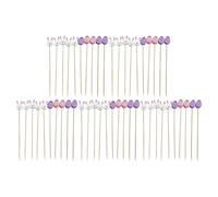 Lot de 100 pics à cocktail décoratifs pour desserts, agitateurs pour boissons - Pour fêtes en intérieur et en extérieur, jours fériés de printemps, repas, boissons, gâteaux et sandwichs