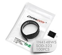 (Lot de 100 pièces) Chanzon 1N4148WS Diodes de commutation rapide SMD petit signal haute vitesse 150 mA 75 V SOD-323 (SC-76) IN4148WS 150 mA 75 V (marquage T4)