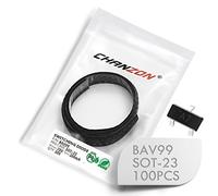 (Lot de 100 pièces) Chanzon BAV99 Diodes de commutation rapide SMD petit signal haute vitesse 200 mA 70 V SOT-23 (SOT-23-3) 200 mA 70 V (marquage A7)