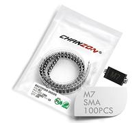 (Lot de 100 pièces) Chanzon Diode de redressement M7 SMD 1A 1000V SMA (DO-214AC) 1 Amp 1000 Volt Diodes électroniques au silicium
