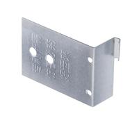 Lot de 100 pièces de fixation de porte en bois pour cadre de porte - Support assistant d'angle robuste en acier inoxydable - Clips d'installation pour le travail du bois