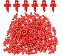 Lot de 100 pièces Mini Buses, 360 degrés micro pulvérisation, Pulvérisateurs pour Jardin, Système d'irrigation Goutte à Goutte, Verger, Agriculture