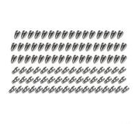 Lot de 100 pièces pour brûleur de coupe plasma p80, pièces d'usure, électrodes et buses en cuivre pour coupe-plasma à air, compatibles avec P-80/70/80/100/120 (1,5 mm)