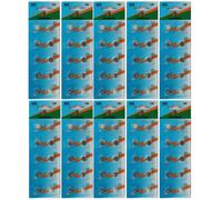 Lot de 100 Piles bouton plates type AG6 1,5V compatibles 371A LR920 LR921 TR920 SR69 CX69 GP71 S21 - Visiodirect - G