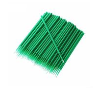 Lot de 100 pinceaux de retouche jetables pour réparation de peinture automobile, nettoyage de dédouanement, applicateur de voiture, vert