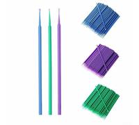 Lot de 100 pinceaux jetables pour retouches de peinture pour peinture acrylique, huile, gouache