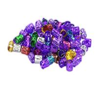 Lot de 100 pinces à cheveux professionnelles en aluminium résistantes à la décoloration - Accessoires pour les créations créatives, fêtes, cosplay, spectacles sur scène, accessoires