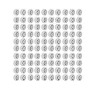 Lot de 100 pinces à cheveux rotatives pour un coiffage sûr et élégant - Accessoires de fabrication de bijoux élégants