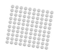 Lot de 100 pinces à cheveux rotatives pour un coiffage sûr et élégant - Accessoires de fabrication de bijoux élégants