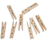 Lot de 100 Pinces à Linge en Bois Rayher - Idéal pour Loisirs Créatifs & Scrapbooking, Beige