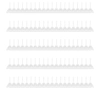 Lot de 100 pinces à outils de nivellement en céramique en spirale pour pose de mur, fixation au sol, sangles d'espacement, clips pour base de joint fin