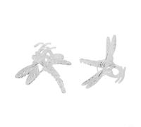 Lot de 100 pinces à plantes en forme de libellule en plastique pour plantes grimpantes, orchidées et fleurs, meilleure aide aux intempéries à fixer sur des tiges, réutilisables, blanc (couleur unique)