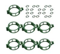 Lot de 100 pinces à tomates pour plantes grimpantes - Clips de fixation sur plantes grimpantes - Pour jardin, extérieur, intérieur, jardinage, balcon, pot de fleurs, décoration de tiges, feuilles