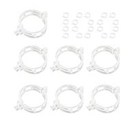 Lot de 100 pinces de croissance pour tomates - Pour un maintien droit - Clips de fixation sur les grimpantes - Pour jardin, extérieur, intérieur, jardinage, balcon, pot de fleurs, décoration