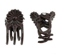 Lot de 100 pinces réutilisables pour support d'orchidée, pinces à tige pour jardin, fleurs de vigne, pour une utilisation en intérieur et en extérieur