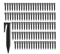 Lot de 100 piquets d'ancrage pour tondeuse robot Gardena, Worx, Bosch