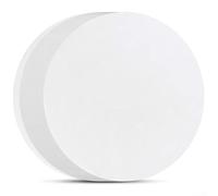 Lot de 100 plaques de cuisson rondes en papier sulfurisé pour friteuse à air, barbecue, cuisson vapeur, cheesecake, four, grille-pain, antiadhésif, résistant à la graisse, résistant à la chaleur, 15,4