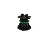 Lot de 100 plots réglables 50 à 80 mm dalle et carrelage Noir