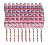 Lot de 100 plumes d'oie naturelles avec motif tendance - Accessoires de bricolage - Accessoires de bricolage - Chapeaux - Masques - Attrape-rêves pour mariage, fête, Halloween, carnaval, décoration de