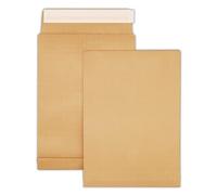 Lot de 100 Pochettes à Soufflets Kraft Armé solide 135 Gr C4 : 229 X 324 x 30 mm pour A4, renforcées, résistantes et adaptées aux envois d’objets lourds à angles vifs réf UGPOKAS1