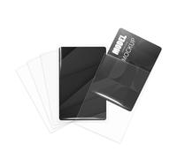 Lot de 100 pochettes de protection en plastique souple pour cartes de jeu, cartes de sport, 8,9 x 5,8 cm