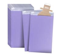 Lot de 100 pochettes de stomie - Haute étanchéité - Empêche les odeurs et les fuites - Design anti-regards - Pour déchets de colostomie, couches, serviettes d'incontinence - Violet - 20 x 35 cm
