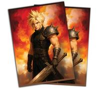 Lot de 100 pochettes pour cartes de soldat mercenaire - Compatible avec MTG et JCC - Parfait pour Cloud Final Fantasy Commander Decks - Pochettes de jeu de cartes de qualité supérieure pour la magie