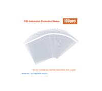 Lot de 100 pochettes refermables en plastique OPP pour livrets et CD de jeux Sony