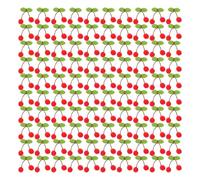 Lot de 100 pompons en polyester doux en forme de feuille de cerisier pour pinces à cheveux, fournitures de fabrication de bijoux, décorations en polyester