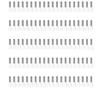 Lot de 100 protecteurs de câbles de stockage adhésifs pour gestion de bureau