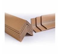Lot de 100 Protections d'angle en Carton pour Colis, Protections d'angle pour Rénovation, Déménagement, Emballage Et Expédition D'œuvres d'art.(120 x 5 x 0.3 cm (L x W x THK))