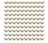 Lot de 100 protections d'angle en métal pour album de souvenirs et livres de collection de photos rétro