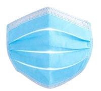 Lot de 100 protège-oreilles jetables 3 couches anti-poussière respirants et confortables avec boucles d'oreilles, 100PCS