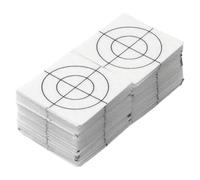 Lot de 100 réflecteurs de station de 20 mm à 60 mm en acrylique argenté avec plaque arrière en croix pour une surveillance précise des tunnels, ponts et bâtiments