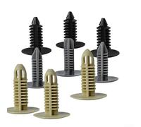 Lot de 100 rivets de fixation de portière de voiture en plastique haute performance pour pare-chocs (B)